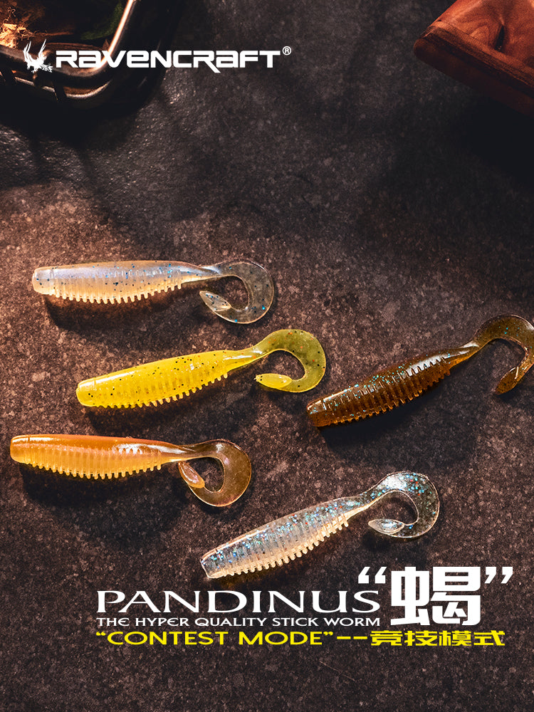 "PANDINUS" THE HYPER QUALITY SITCK WORM Soft Plastic Lure